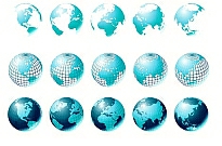 Globes vector artworks1