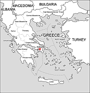 Greece free eps vector map