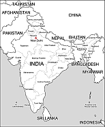 India free vector map