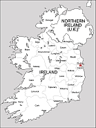 Ireland free vector map