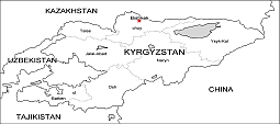 Your-Vector-Maps.com Kyrgyzstan free vector map