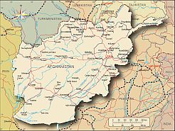 Afghanistan map, pdf.ai