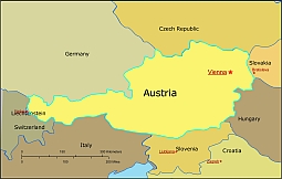Your-Vector-Maps.com Austria free vector map