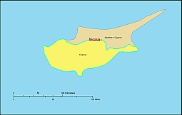 Your-Vector-Maps.com Cyprus free vector map