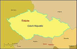 Your-Vector-Maps.com Czech Republik free vector map