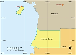 Your-Vector-Maps.com Equatorial Guinea free vector map
