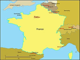 France free map, France carte gratuite
