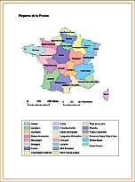Regions de la France