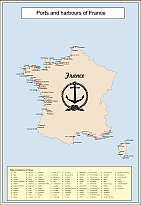 Ports and harbours of French