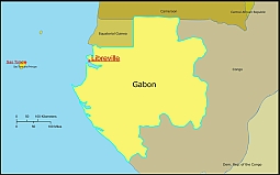 Your-Vector-Maps.com Gabon free vector map