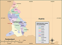 Subdivisions of Liechtenstein