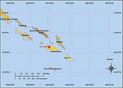 Subdivisions of Solomon Islands