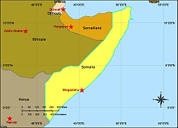Your-Vector-Maps.com Somalia free vector map