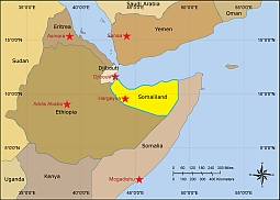 Your-Vector-Maps.com Somaliland free vector map