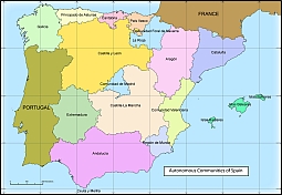 Your-Vector-Maps.com Comunidad autónoma de España