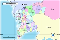 Municipalities in the province of Pontevedra