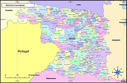 Municipalities in the province of Zamora