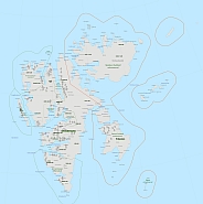 Your-Vector-Maps.com Svalbard and Jan Mayen Islands vector map
