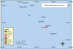 Tuvalu free vector map