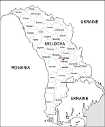 Moldova free vector map