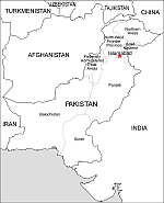 Pakistan free vector map