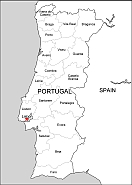 Detailed political vector map of Portugal 26314753 Vector Art at