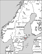 Your-Vector-Maps.com Sweden free vector map
