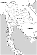 Your-Vector-Maps.com Thailand free vector map