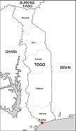 Your-Vector-Maps.com Togo free vector map