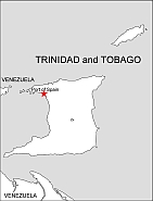 Trinidad and Tobago free vector map