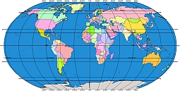 Ellipsoid Globe map with latitude-longitude.ai, pdf, eps, cdr files