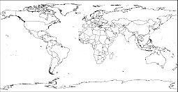 Your-Vector-Maps.com Free world map WGS84 projection
