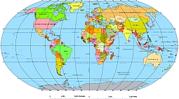 Your-Vector-Maps.com Countries , capitals and continents of the world.