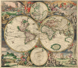 Antique world map (JPG)
