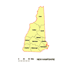 New Hampshire county map.ai, pdf, eps, wmf, cdr, pptx, jpg file