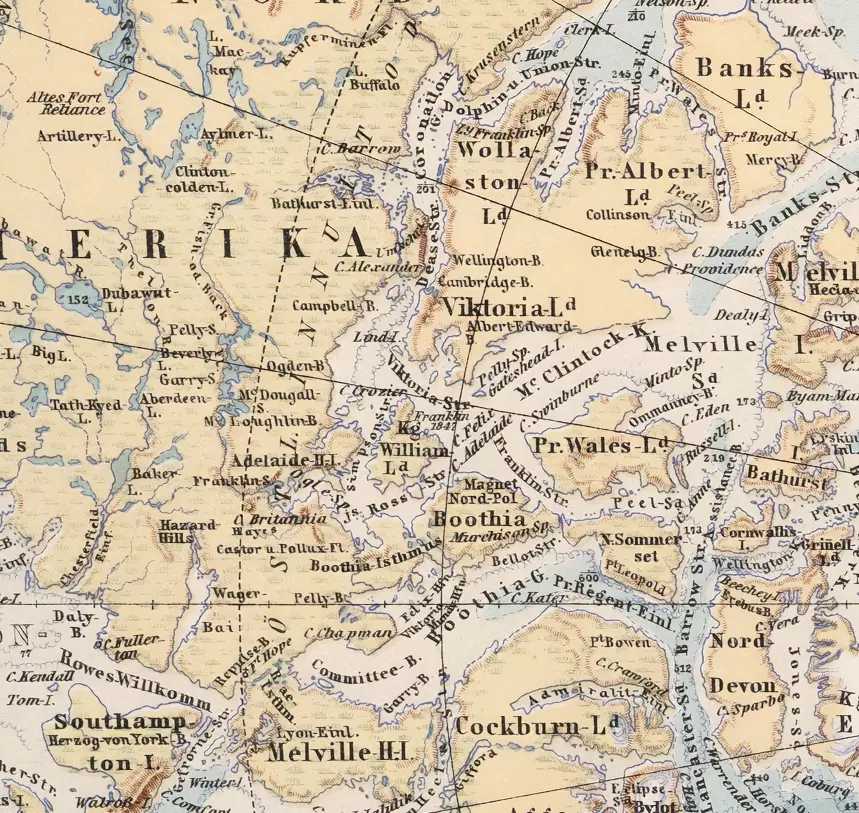 Detail of map