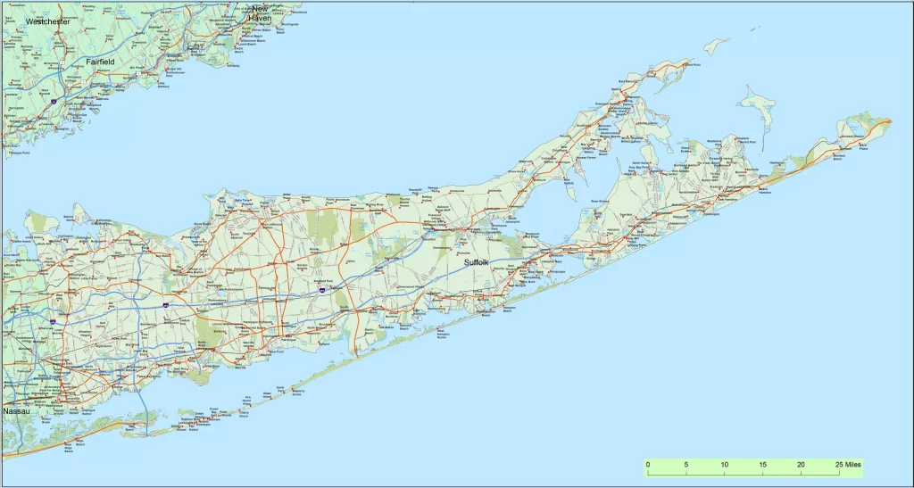 US-NY-Suffolk-county-map