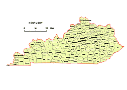 Kentucky vector county map.ai, pdf, cdr, eps, wmf, eps, pptx, jpg