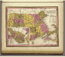 Your-Vector-Maps.com Massachusetts 19th century map. 1846. 2804x2380 px
