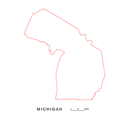 Preview of Michigan State free map