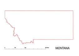 Your-Vector-Maps.com Preview of Montana State free map
