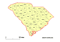 Your-Vector-Maps.com South Carolina county map.ai, pdf, cdr, eps, wmf, eps, pptx, jpg