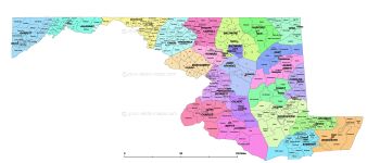 Preview of Counties and municipalities of Maryland state