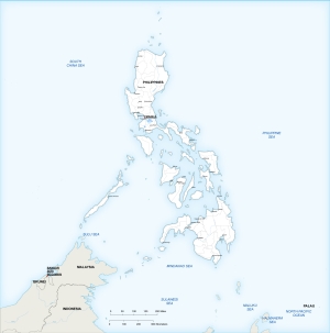 Philippines map preview
