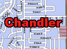 Your-Vector-Maps.com Chandler-AZ