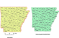 Arkansas ai, pdf, cdr, eps, wmf, eps, pptx, jpg map