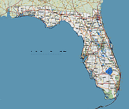 Florida state vector county map.13 MB Background image at 72 ppi.