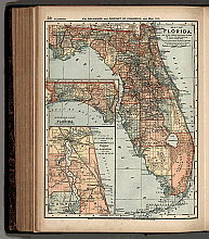 Your-Vector-Maps.com Florida old map. 1891. Non vector map. 2625x2997 px. Free