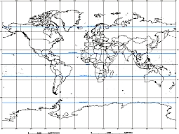 World Map. Outline. Miller Projections. | Your-Vector-Maps.com