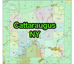 Chattaraugus-county-map
